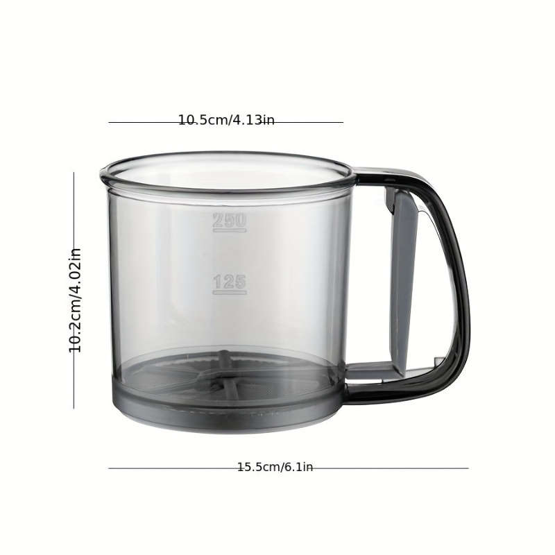 Semi-automatic flour sifter