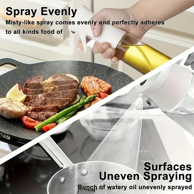 1pc, fermented oil spray bottle, cooking oil dispenser