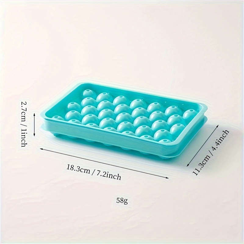 Easy-to-remove 33-cube ice maker tray