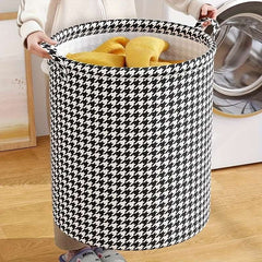 1 Elegant Collapsible Laundry Basket with Handle