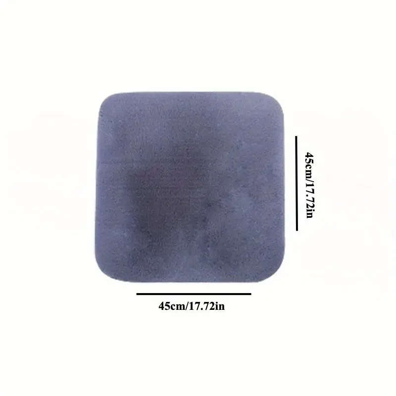 1 piece of luxury plush imitation rabbit fur car seat cushion