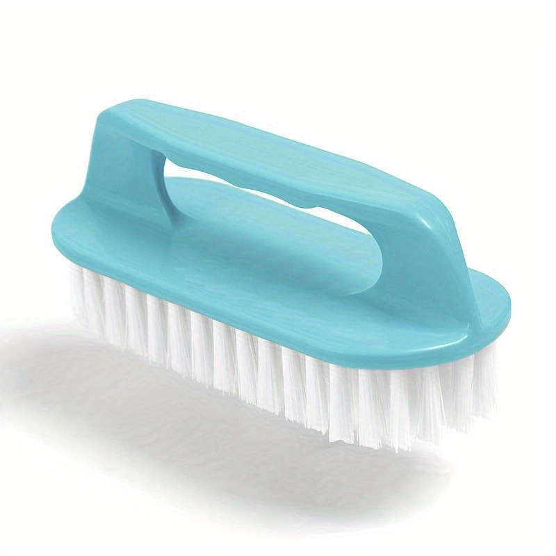 1-Pack Multi-Function Three-Sided Soft-Bristle Long-Handled Laundry Brush