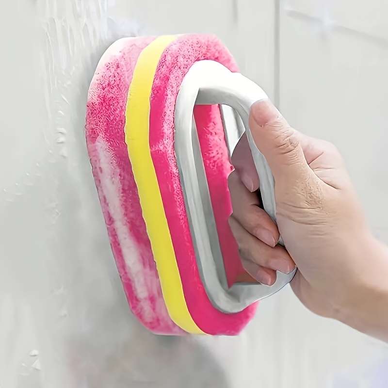 Magical non-electrical dishwashing sponge