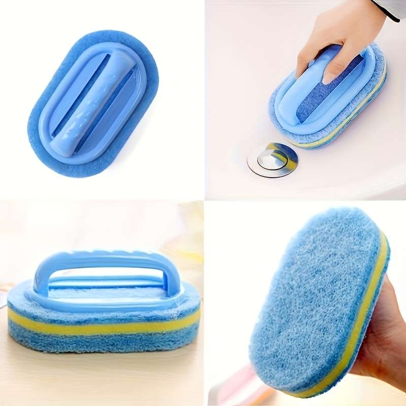 Magical non-electrical dishwashing sponge