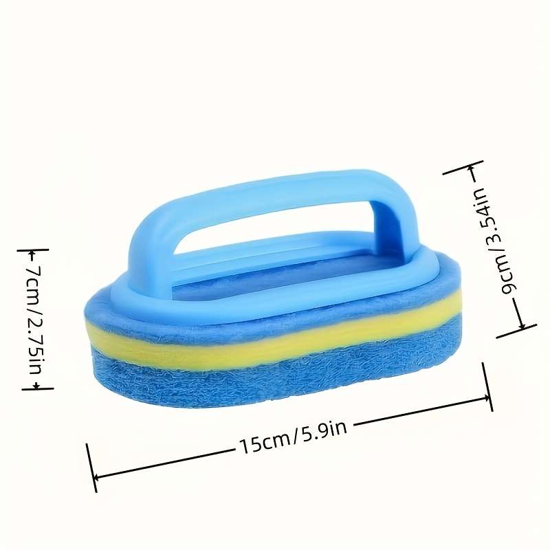 Magical non-electrical dishwashing sponge