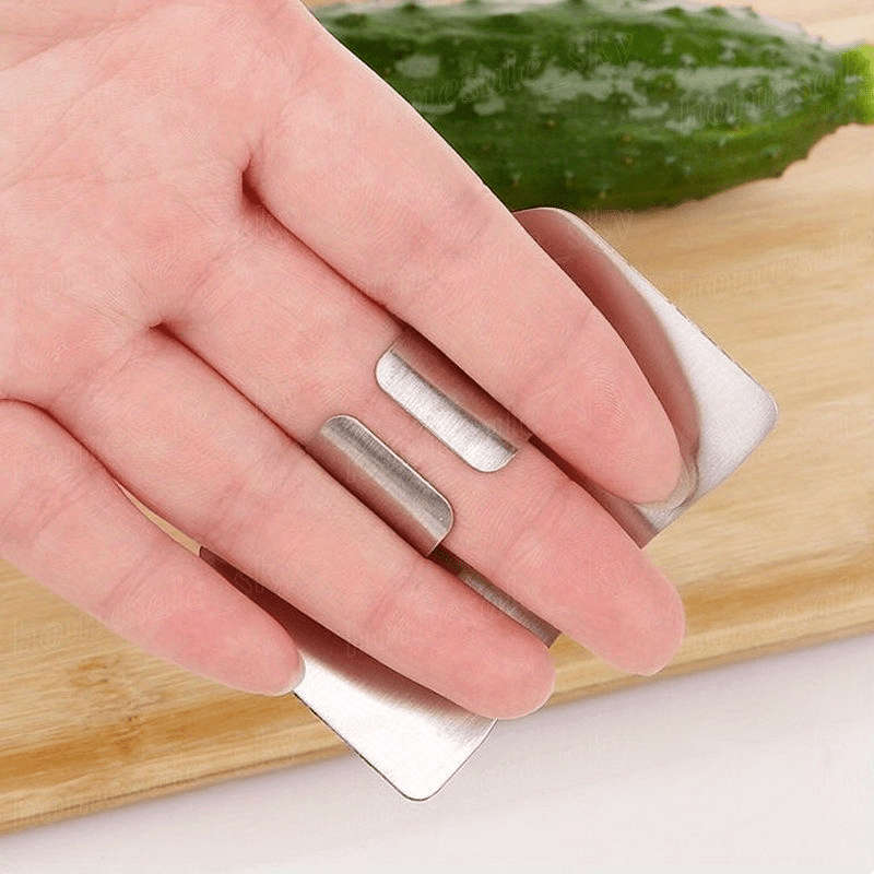 Stainless steel finger protectors