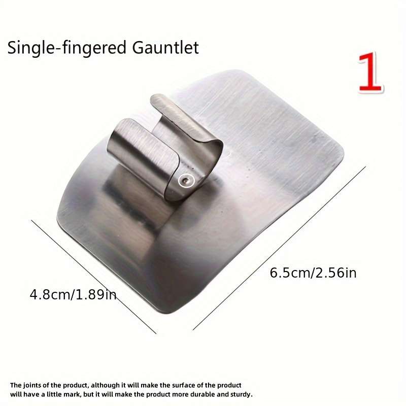 Stainless steel finger protectors