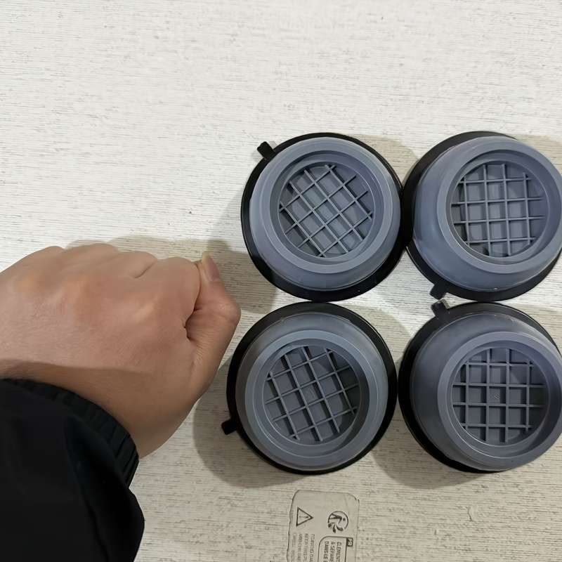 4 large anti-vibration pads