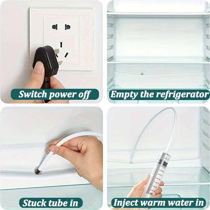5-piece refrigerator drain cleaning tool set