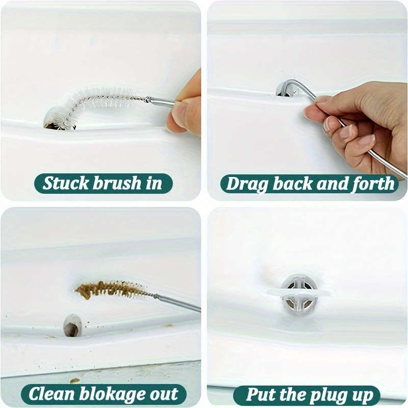 5-piece refrigerator drain cleaning tool set