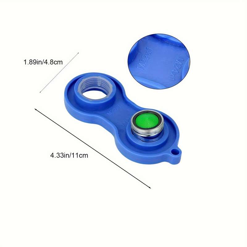 1 piece blue faucet wrench