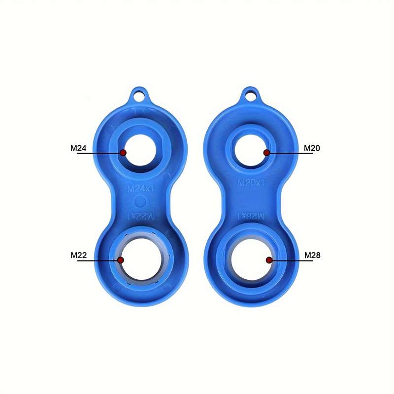 1 piece blue faucet wrench