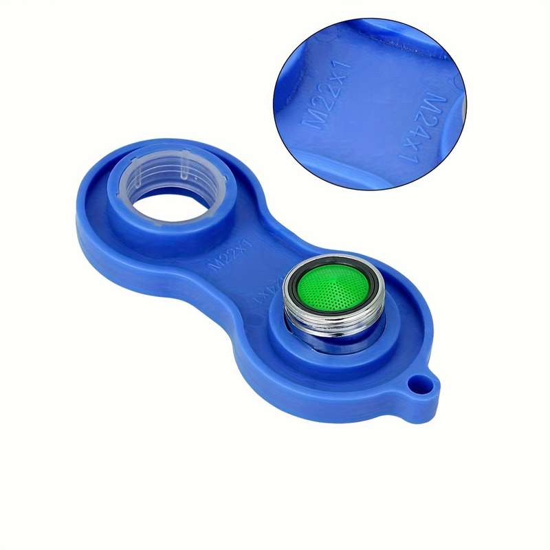 1 piece blue faucet wrench