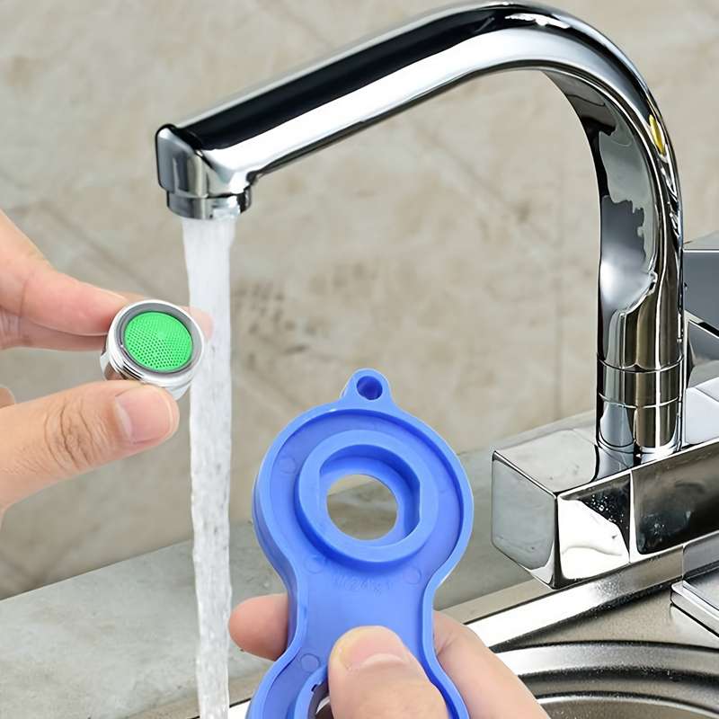 1 piece blue faucet wrench
