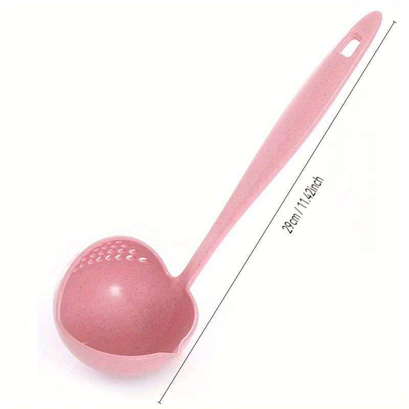 Built-in 2-in-1 long-handled spoon