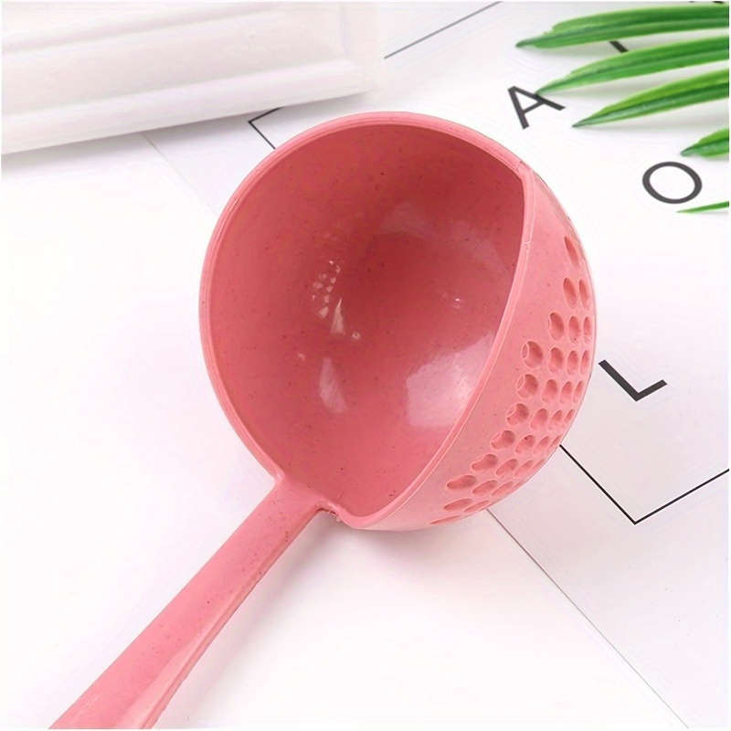 Built-in 2-in-1 long-handled spoon