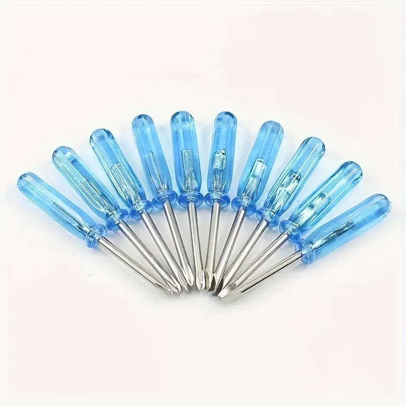 2-Piece Blue Mini Screwdriver Set