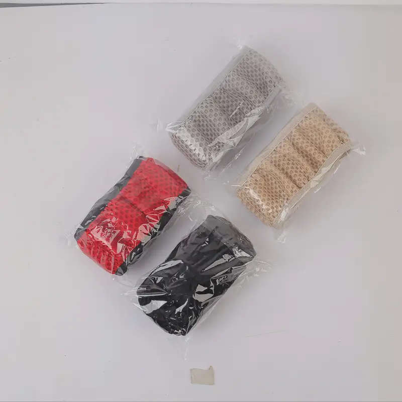 Breathable ice silk fiber cloth car steering wheel cover