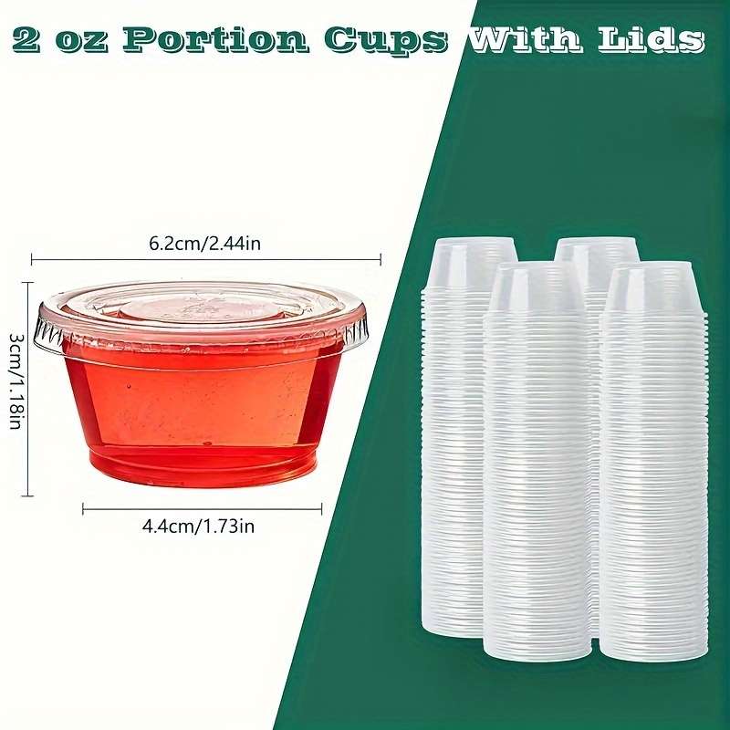 Portable plastic container with lid