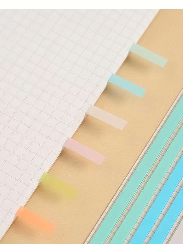 160 sheets of extended index sticky notes transparent stickers can be written transparent waterproof student reading marking stickers