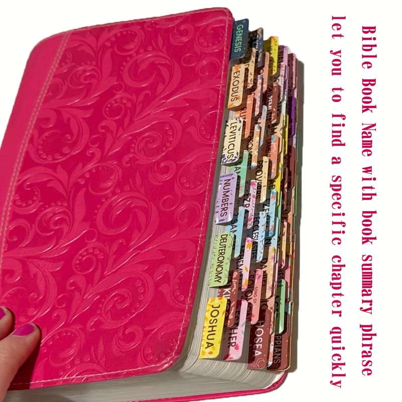 Set of Bible labels with inspirational book excerpts