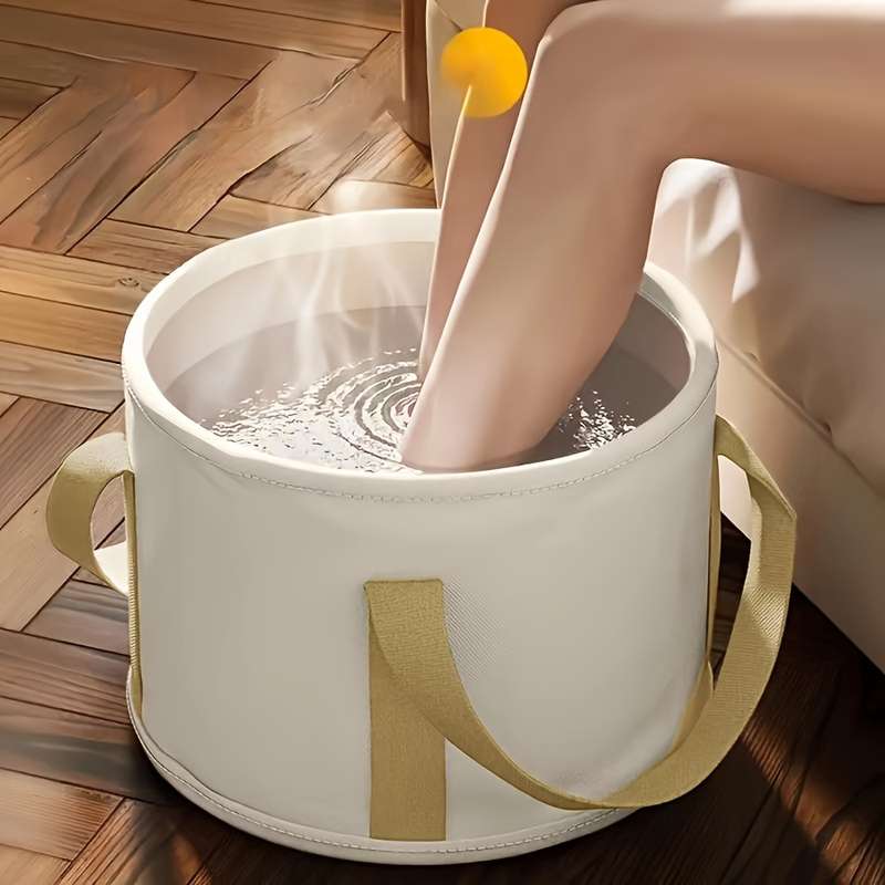 Foldable Foot Bath - Insulated Non-Electric Portable Spa