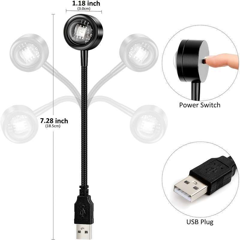 Sunset USB Projector Light