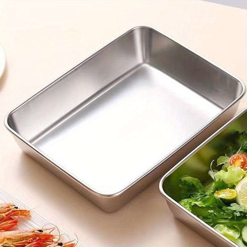 Stainless Steel Food Storage Container Set with Lids