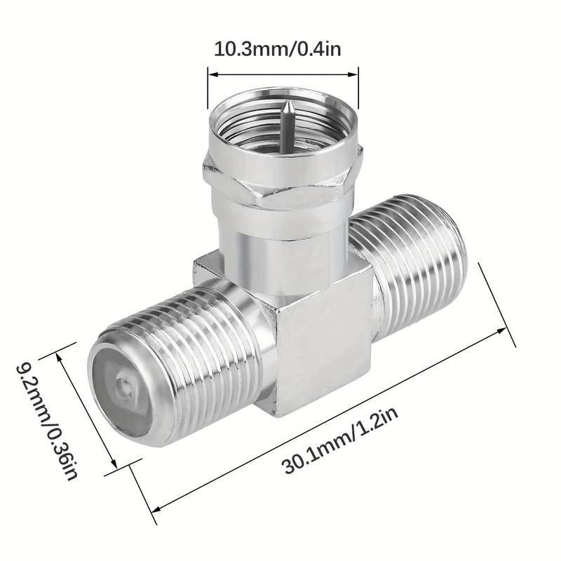 Coaxial cable splitter