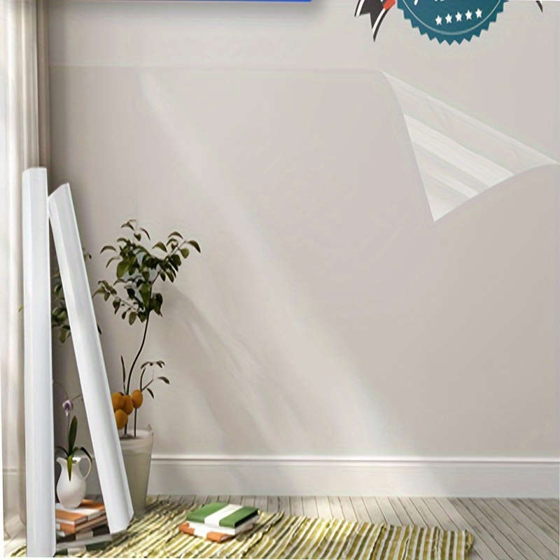 1 roll of plastic static adhesive wall protection film