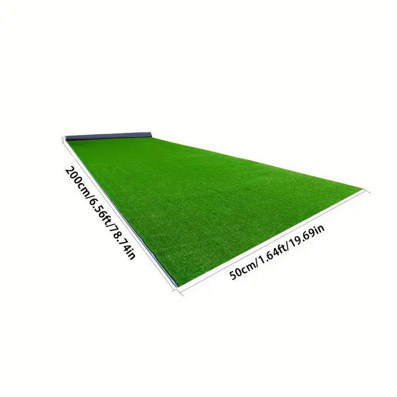 1 roll of ultra-realistic artificial grass mat200cm×50cm
