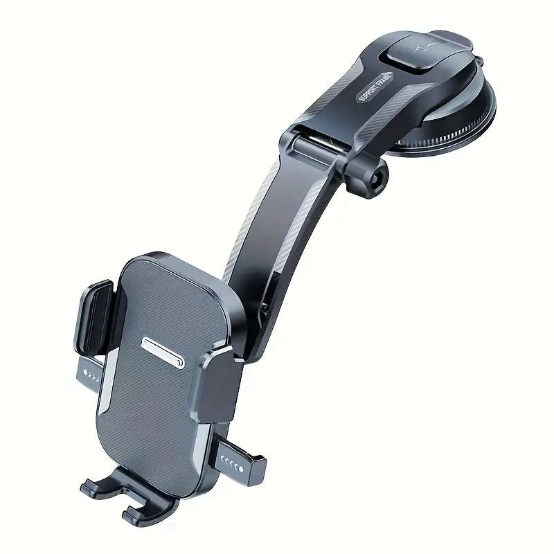Adjustable car dashboard phone holder