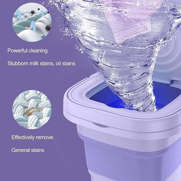 High-value portable folding washing machine
