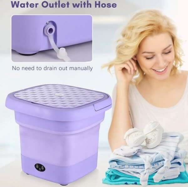 High-value portable folding washing machine