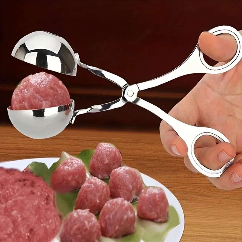 1 stainless steel meatball maker