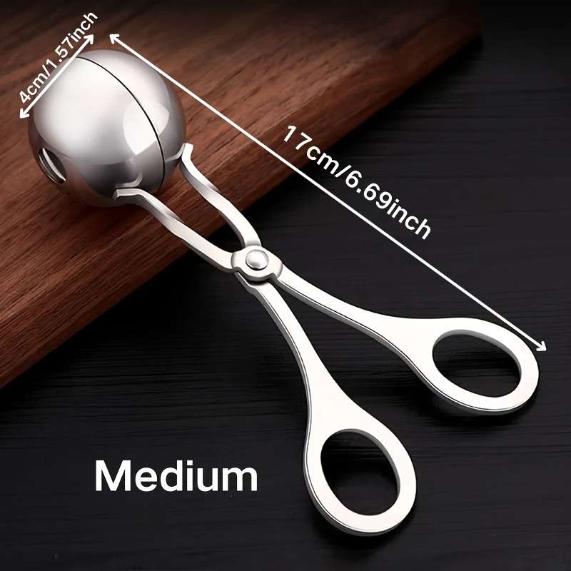 1 stainless steel meatball maker