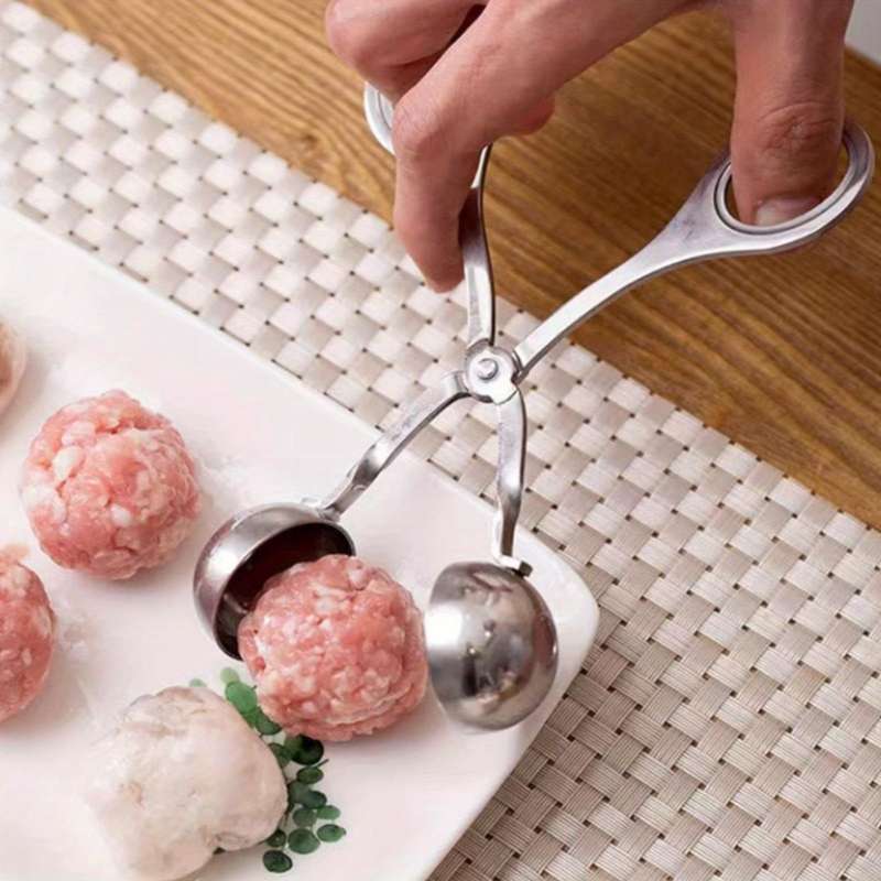 1 stainless steel meatball maker