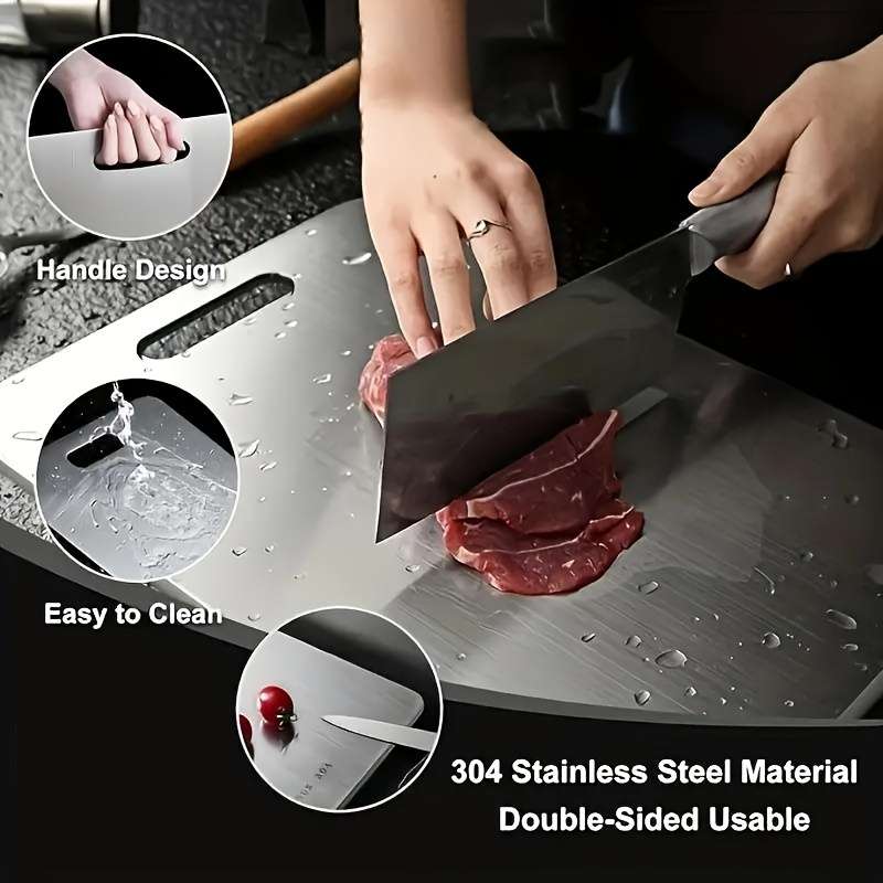 Double-sided high-quality titanium alloy cutting board
