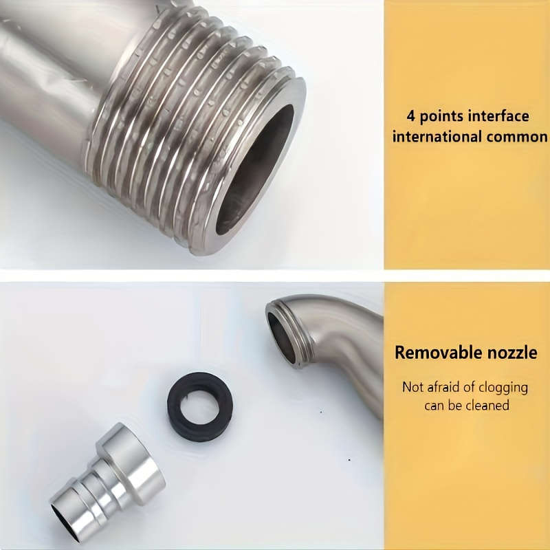1 piece of stainless steel double faucet