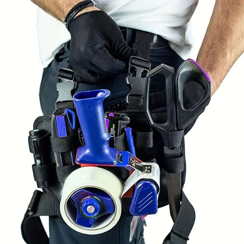 Waist bag with portable tool holder