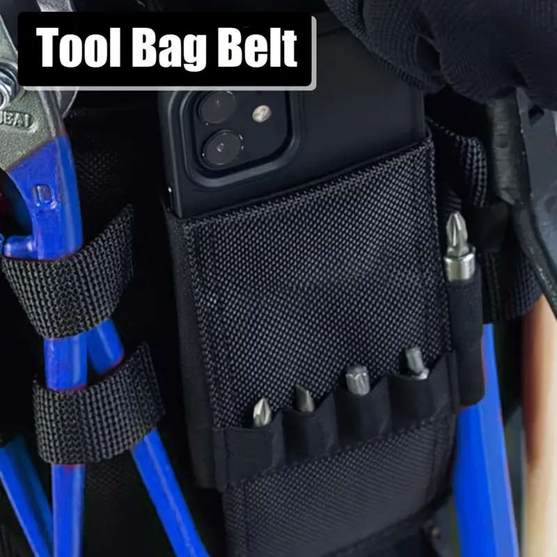 Waist bag with portable tool holder