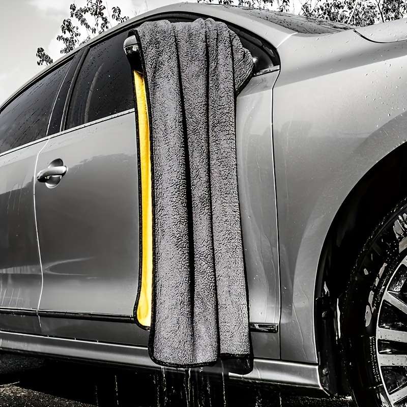Super absorbent microfiber car wash towel