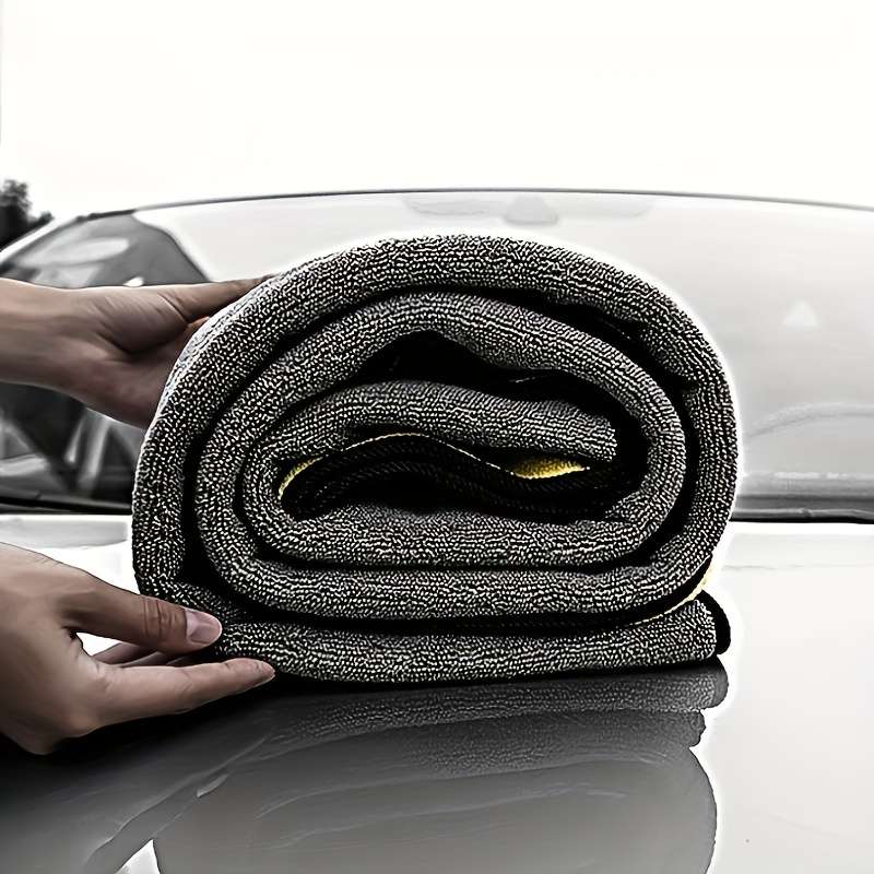 Super absorbent microfiber car wash towel