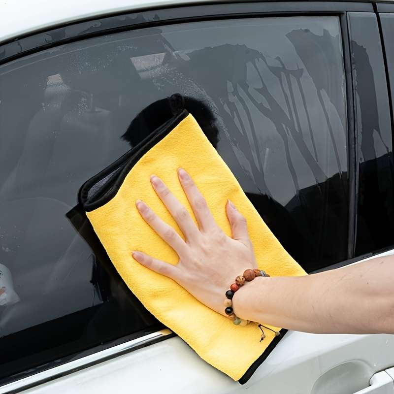 Super absorbent microfiber car wash towel