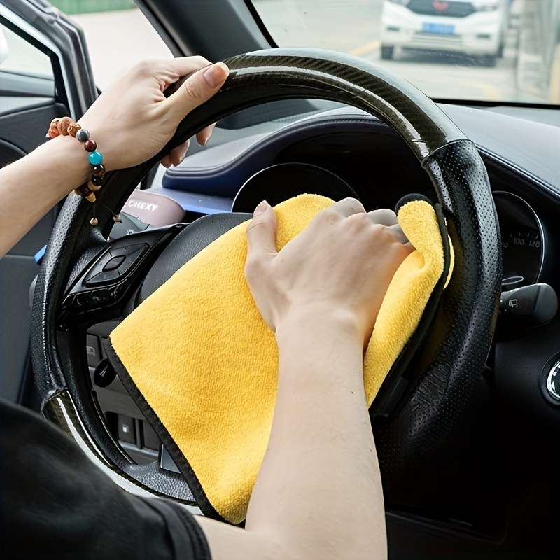 Super absorbent microfiber car wash towel