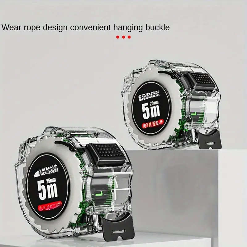 5m durable fluorescent measuring tape
