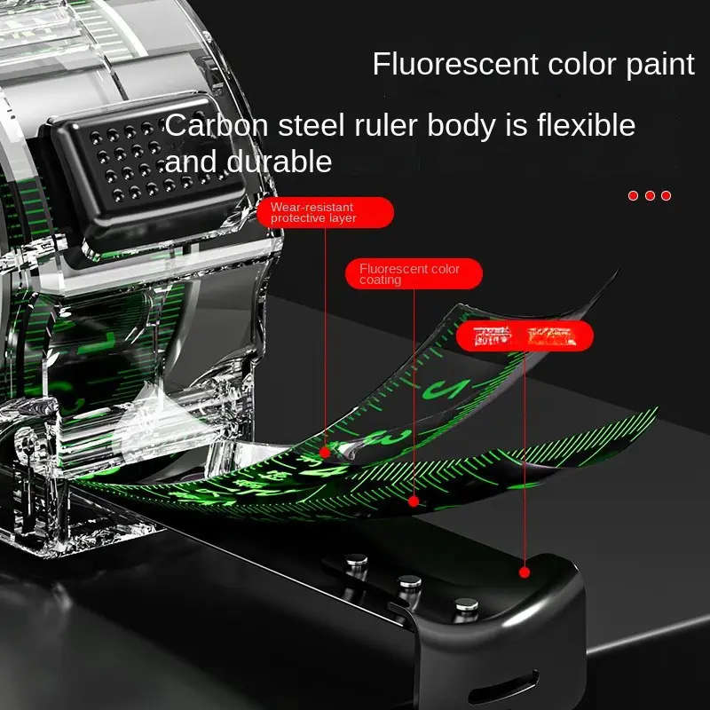 5m durable fluorescent measuring tape