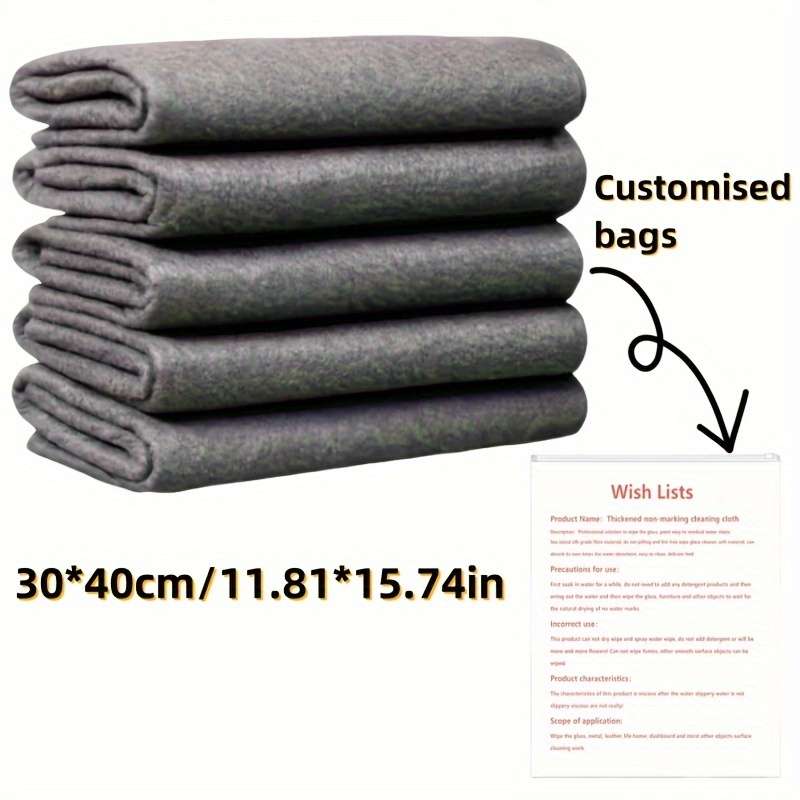 5 Magic Glass Cleaning Cloths