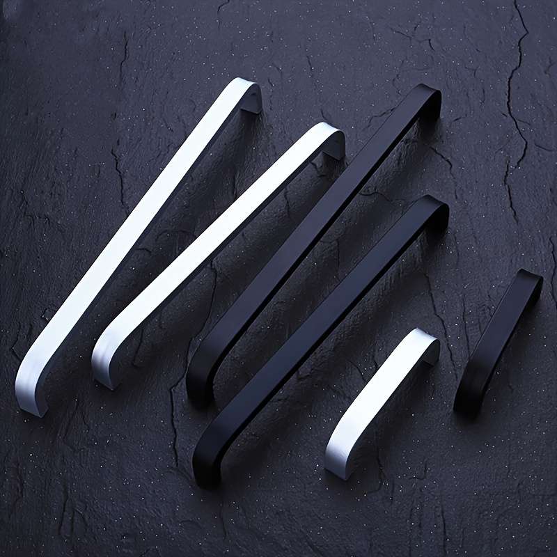 Solid Aluminum Alloy Metal Drawer Handles