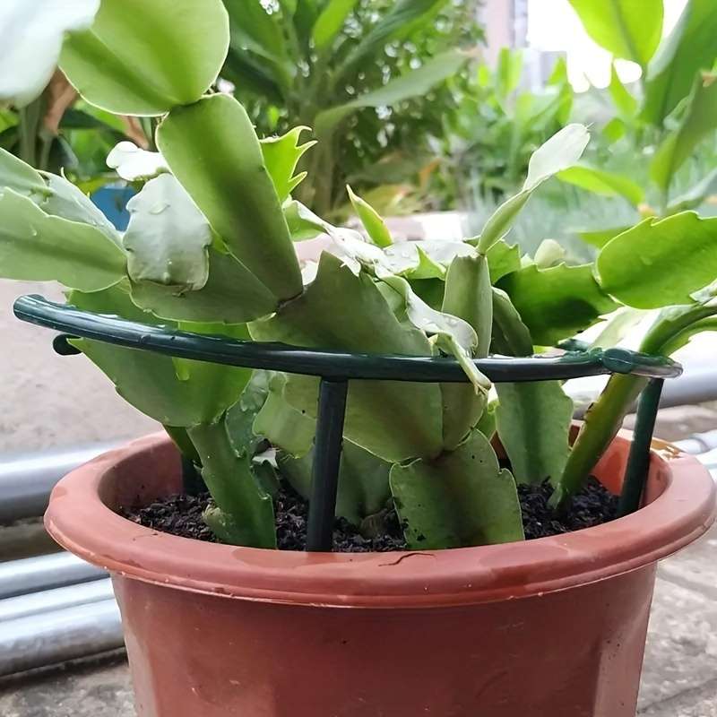 4 9.5 in (24.99 cm) heavy-duty plastic plant support stakes